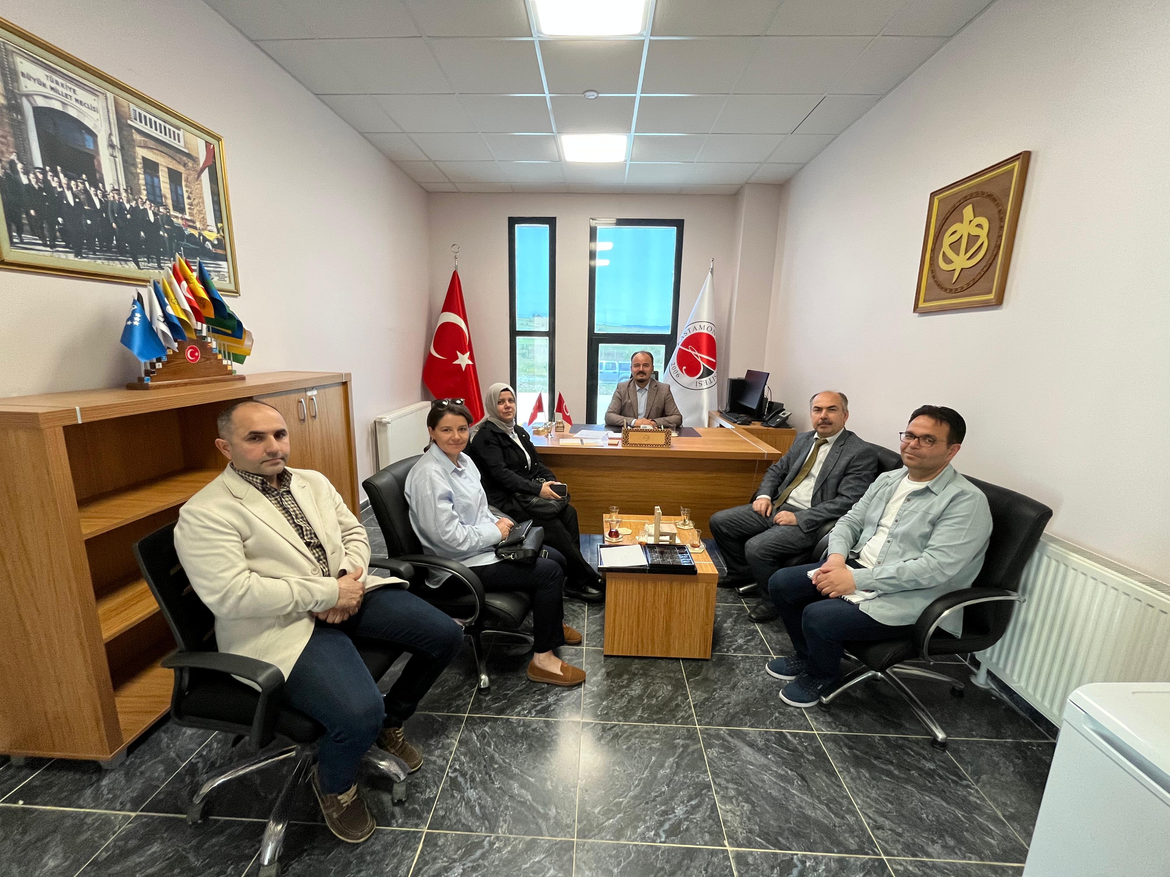 Kastamonu El Sanatları Eğitim Merkezi Müdürlüğü’nden Merkezimize Ziyaret