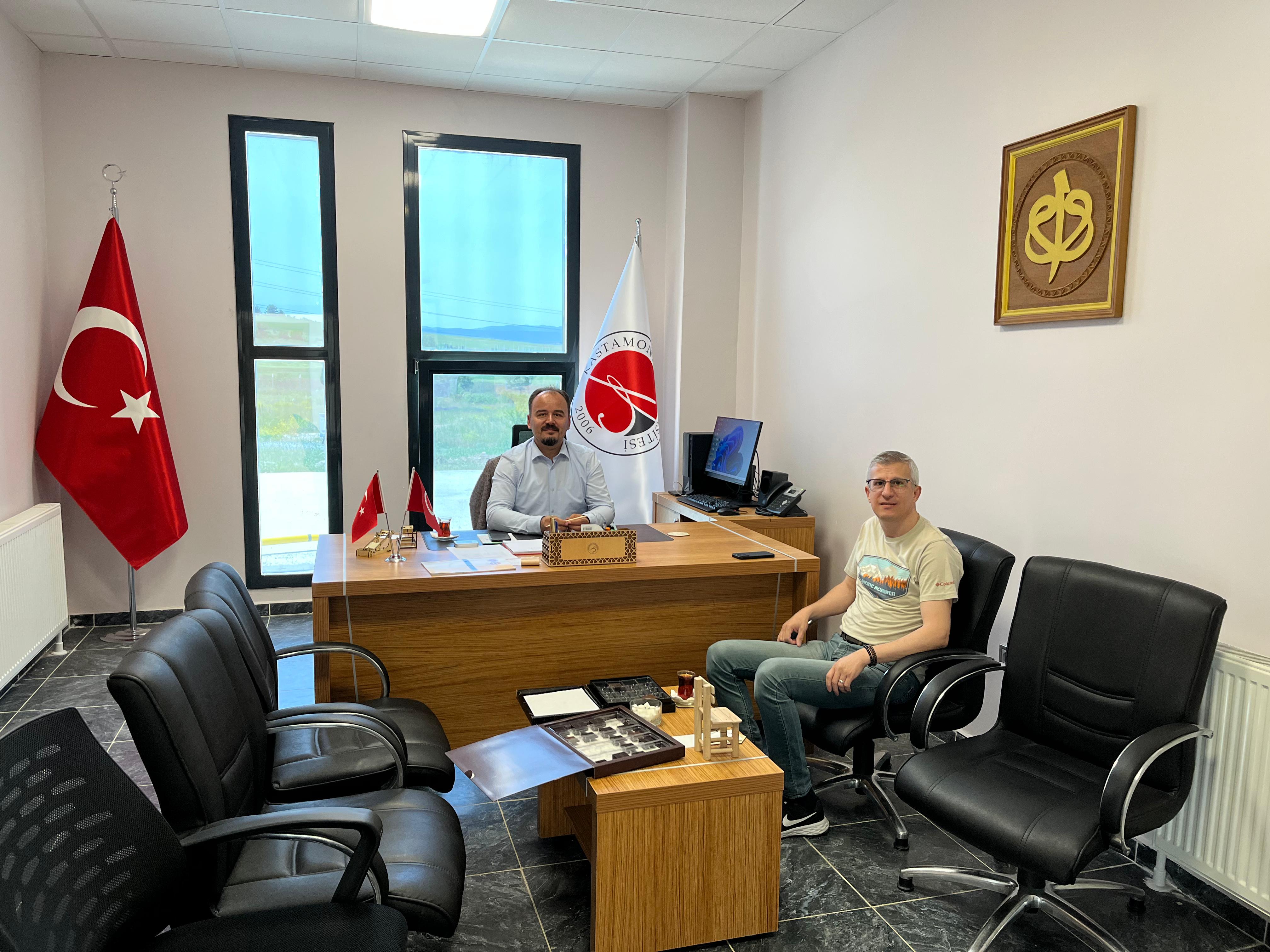 Üniversitemiz Orman Fakültesi Orman Mühendisliği Bölüm Başkanlığı'ndan Merkezimize Ziyaret