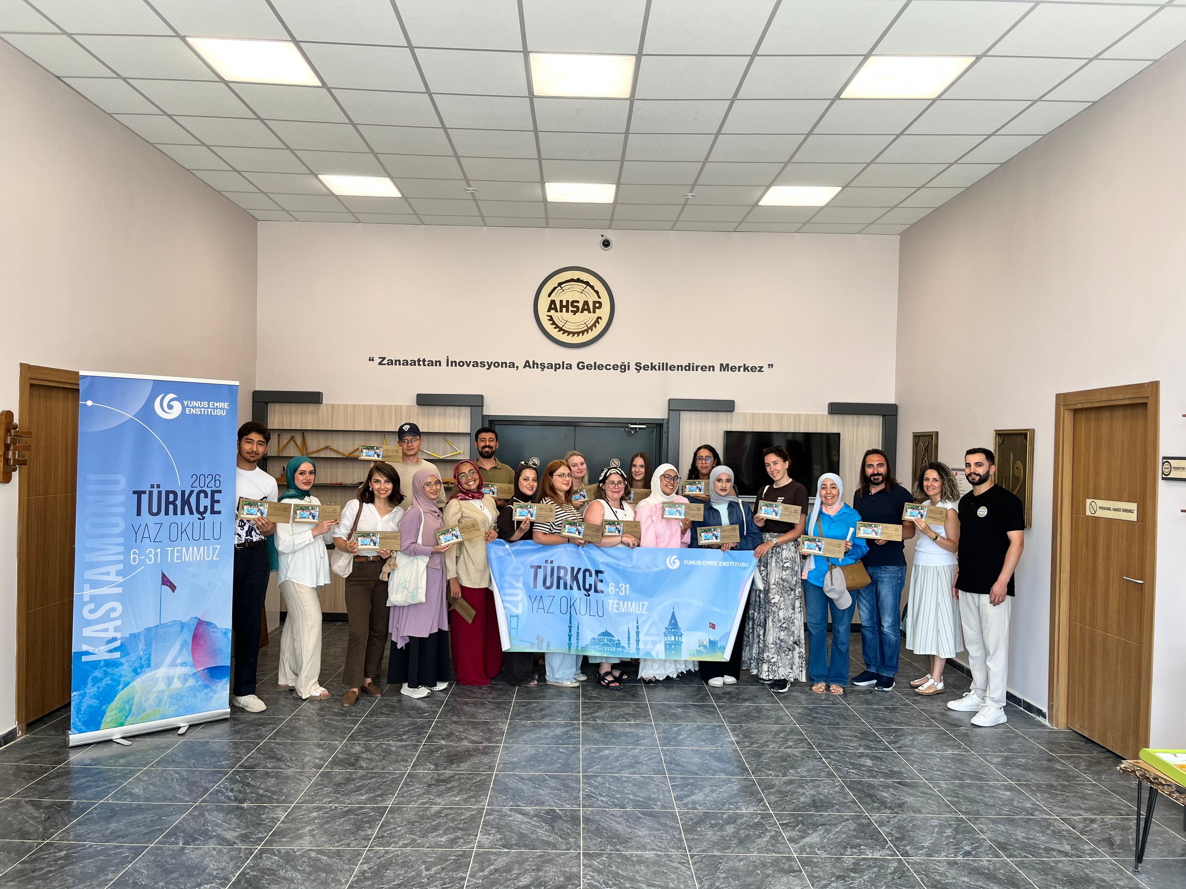 Yunus Emre Enstitüsü Yaz Okulu Öğrencileri AKAUM’da